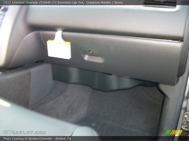 Graystone Metallic / Ebony 2012 Chevrolet Silverado 2500HD LTZ Extended Cab 4x4