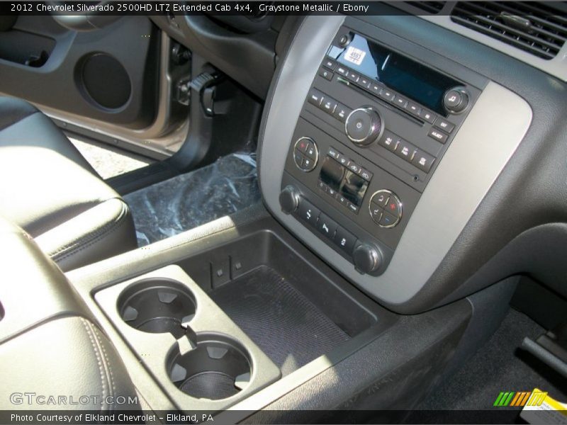 Graystone Metallic / Ebony 2012 Chevrolet Silverado 2500HD LTZ Extended Cab 4x4