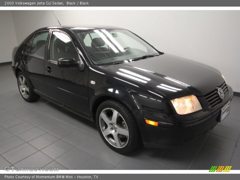 Black / Black 2003 Volkswagen Jetta GLI Sedan