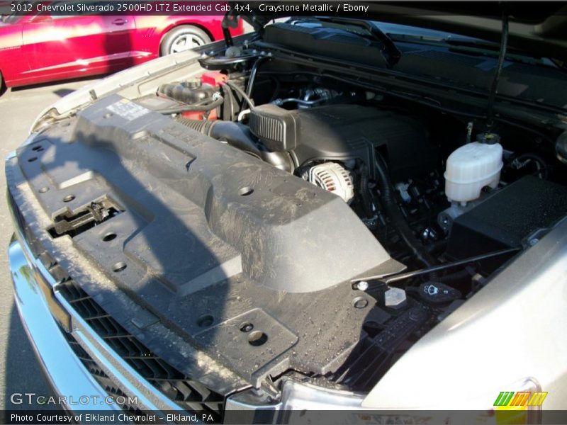 Graystone Metallic / Ebony 2012 Chevrolet Silverado 2500HD LTZ Extended Cab 4x4