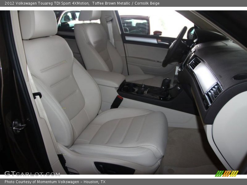 Toffee Brown Metallic / Cornsilk Beige 2012 Volkswagen Touareg TDI Sport 4XMotion