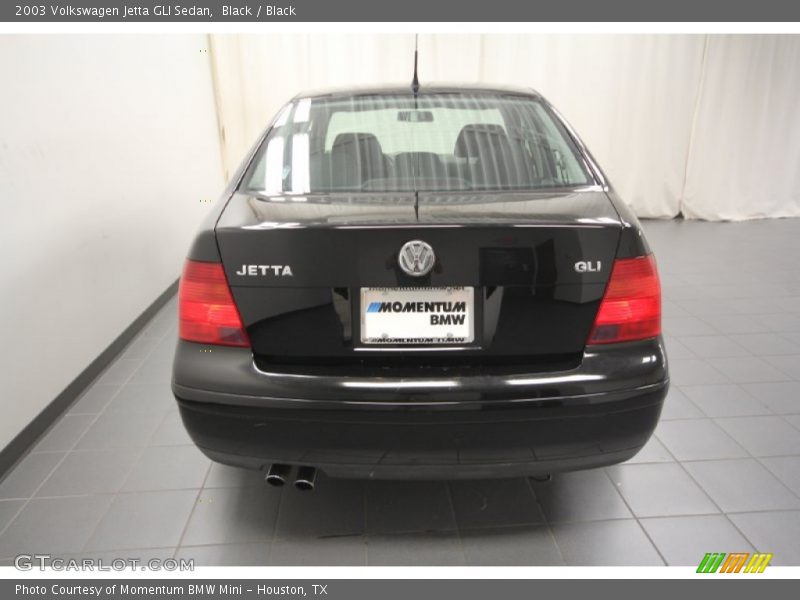 Black / Black 2003 Volkswagen Jetta GLI Sedan