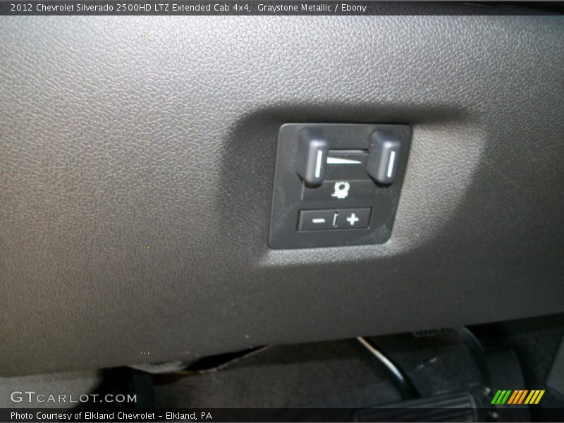 Graystone Metallic / Ebony 2012 Chevrolet Silverado 2500HD LTZ Extended Cab 4x4