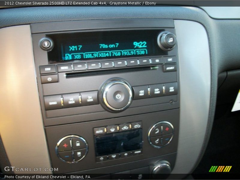 Graystone Metallic / Ebony 2012 Chevrolet Silverado 2500HD LTZ Extended Cab 4x4