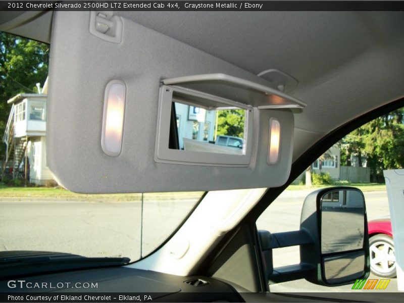 Graystone Metallic / Ebony 2012 Chevrolet Silverado 2500HD LTZ Extended Cab 4x4