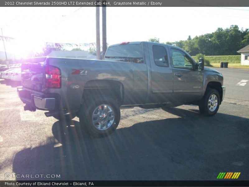 Graystone Metallic / Ebony 2012 Chevrolet Silverado 2500HD LTZ Extended Cab 4x4