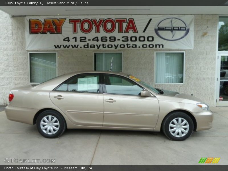 Desert Sand Mica / Taupe 2005 Toyota Camry LE