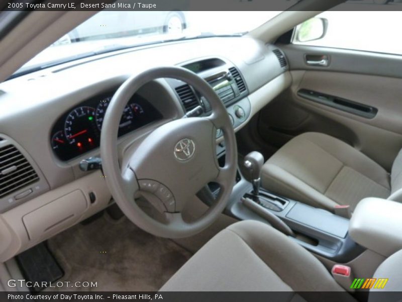 Desert Sand Mica / Taupe 2005 Toyota Camry LE
