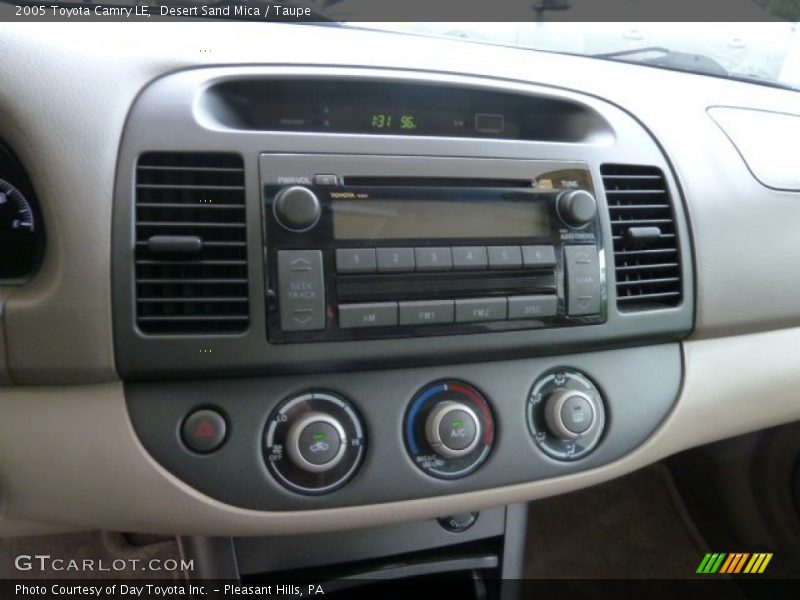 Desert Sand Mica / Taupe 2005 Toyota Camry LE