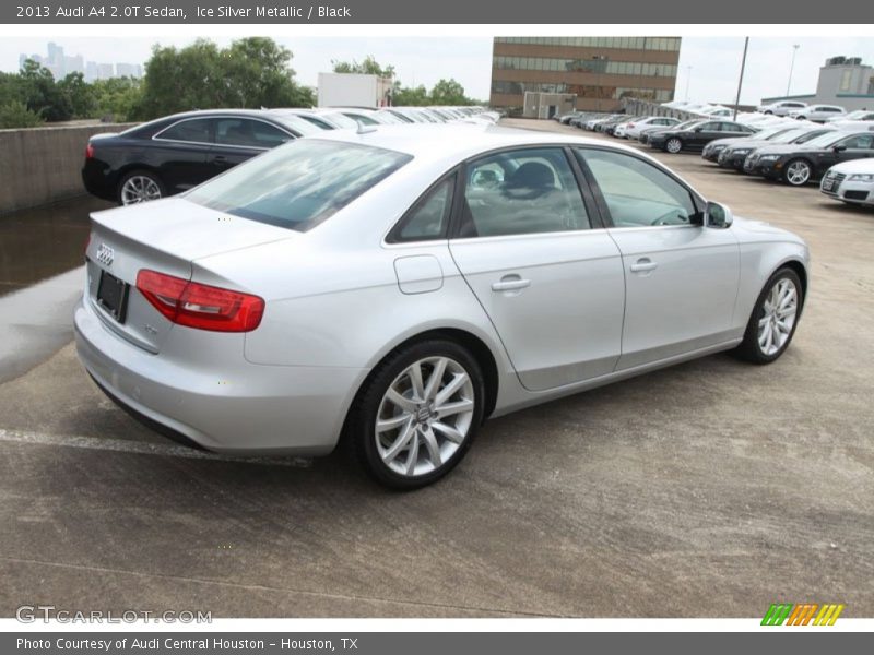 Ice Silver Metallic / Black 2013 Audi A4 2.0T Sedan