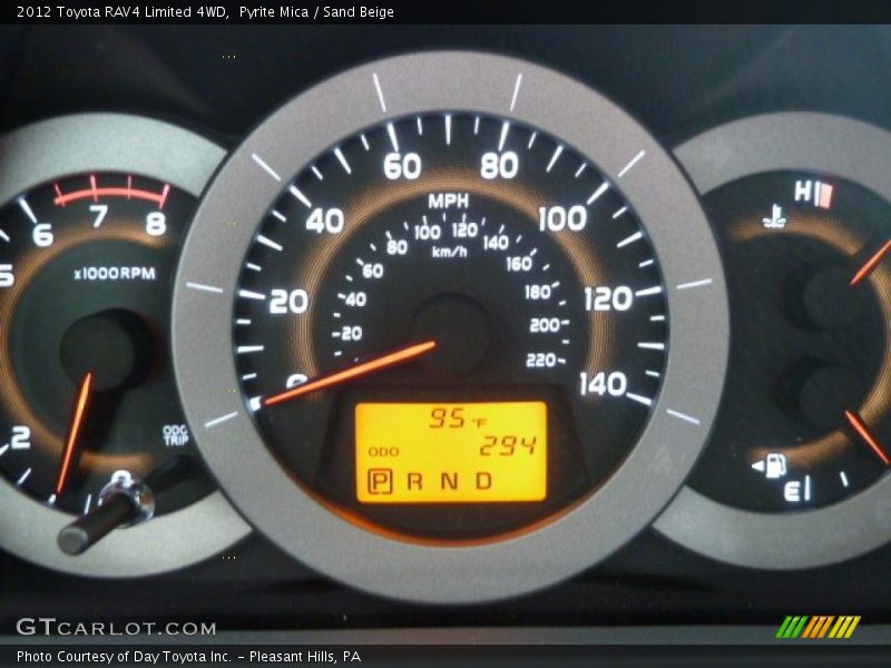Pyrite Mica / Sand Beige 2012 Toyota RAV4 Limited 4WD
