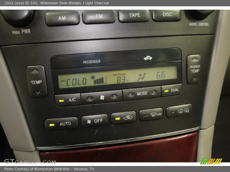 Millennium Silver Metallic / Light Charcoal 2002 Lexus ES 300