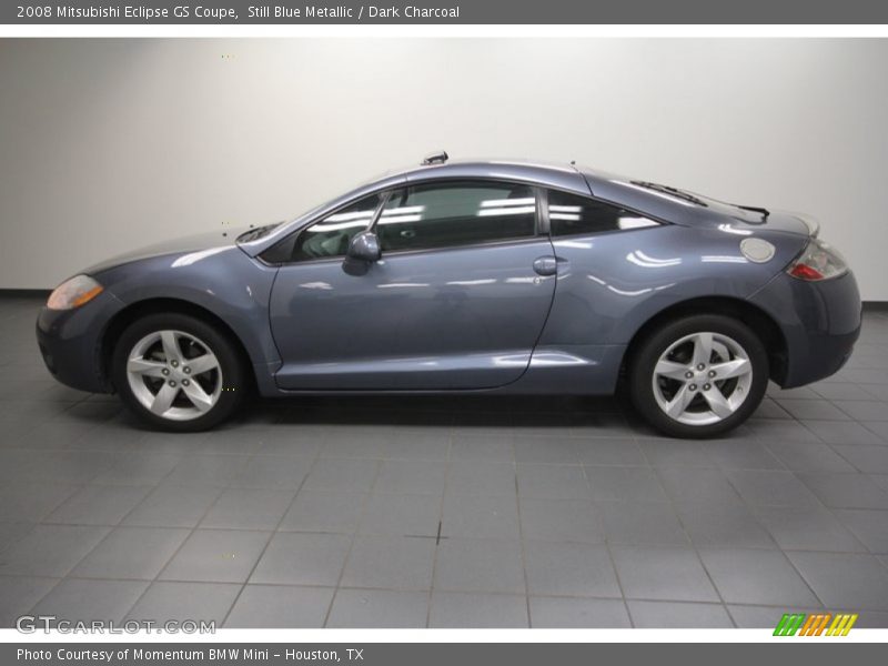 Still Blue Metallic / Dark Charcoal 2008 Mitsubishi Eclipse GS Coupe