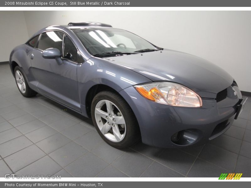 Still Blue Metallic / Dark Charcoal 2008 Mitsubishi Eclipse GS Coupe