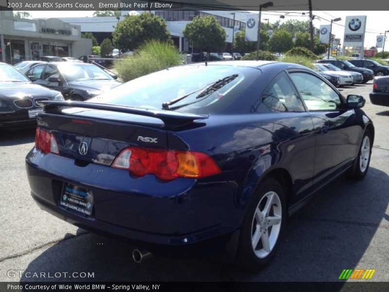 Eternal Blue Pearl / Ebony 2003 Acura RSX Sports Coupe