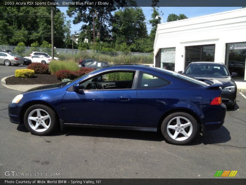 Eternal Blue Pearl / Ebony 2003 Acura RSX Sports Coupe
