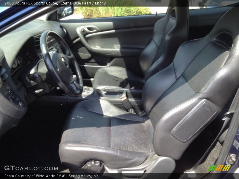 Eternal Blue Pearl / Ebony 2003 Acura RSX Sports Coupe