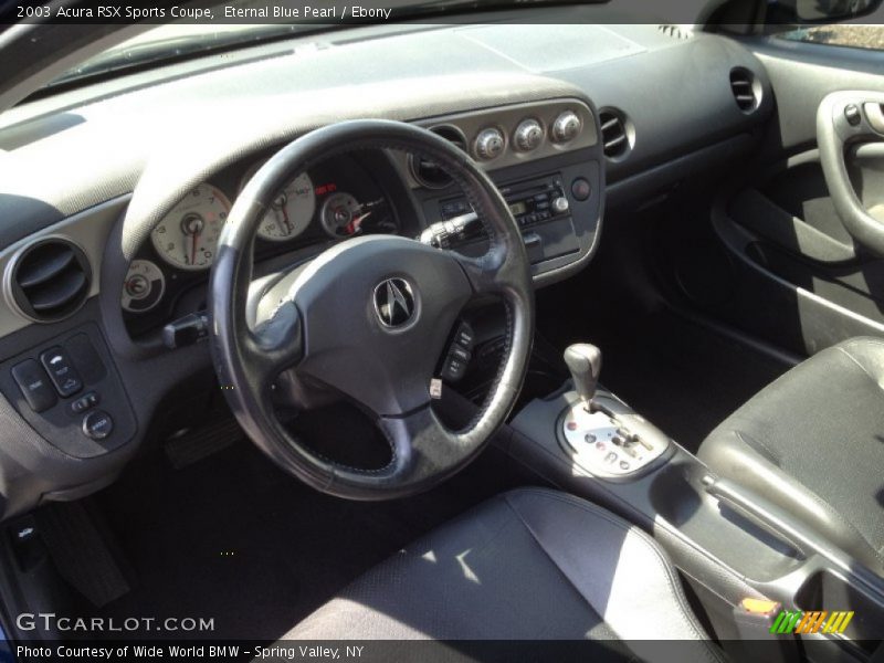 Eternal Blue Pearl / Ebony 2003 Acura RSX Sports Coupe