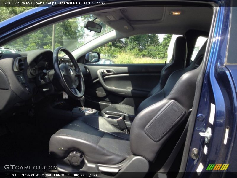 Eternal Blue Pearl / Ebony 2003 Acura RSX Sports Coupe