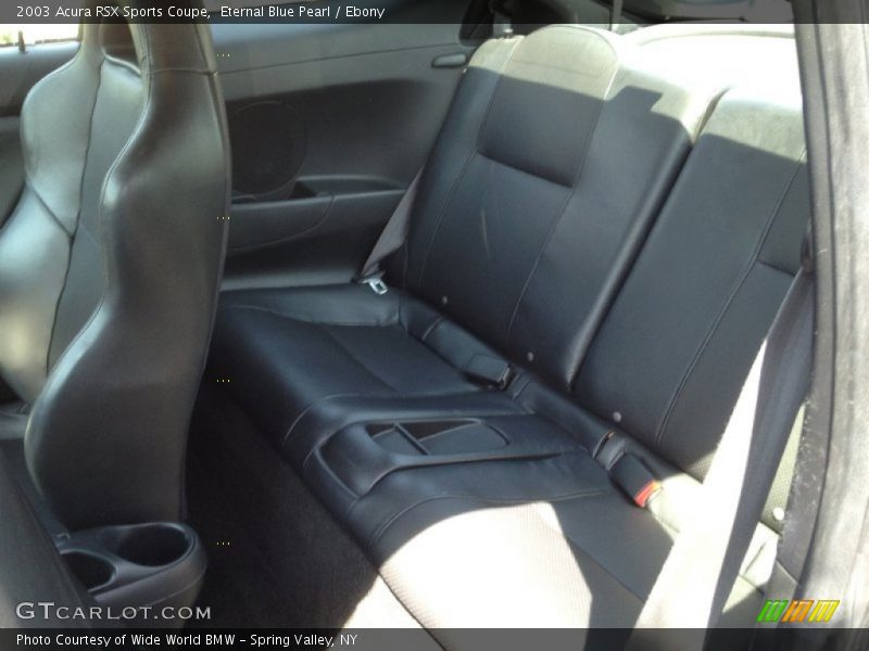Eternal Blue Pearl / Ebony 2003 Acura RSX Sports Coupe