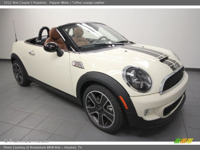 Front 3/4 View of 2012 Cooper S Roadster