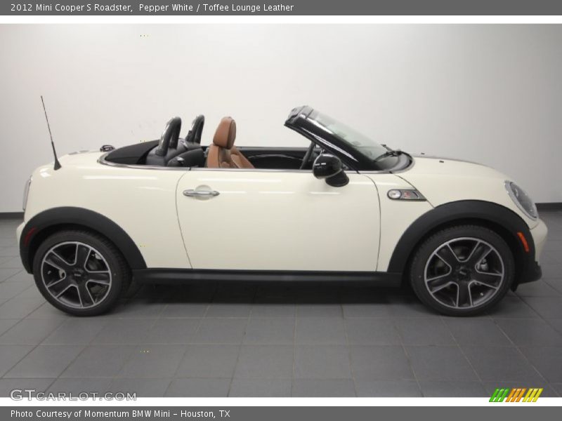  2012 Cooper S Roadster Pepper White