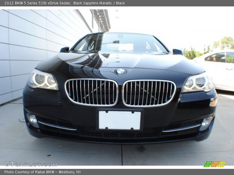 Black Sapphire Metallic / Black 2012 BMW 5 Series 528i xDrive Sedan