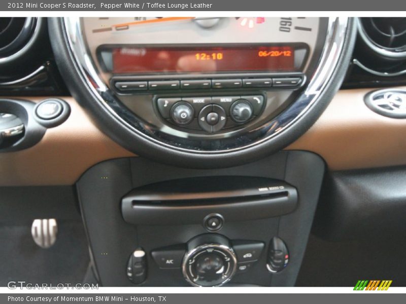 Pepper White / Toffee Lounge Leather 2012 Mini Cooper S Roadster