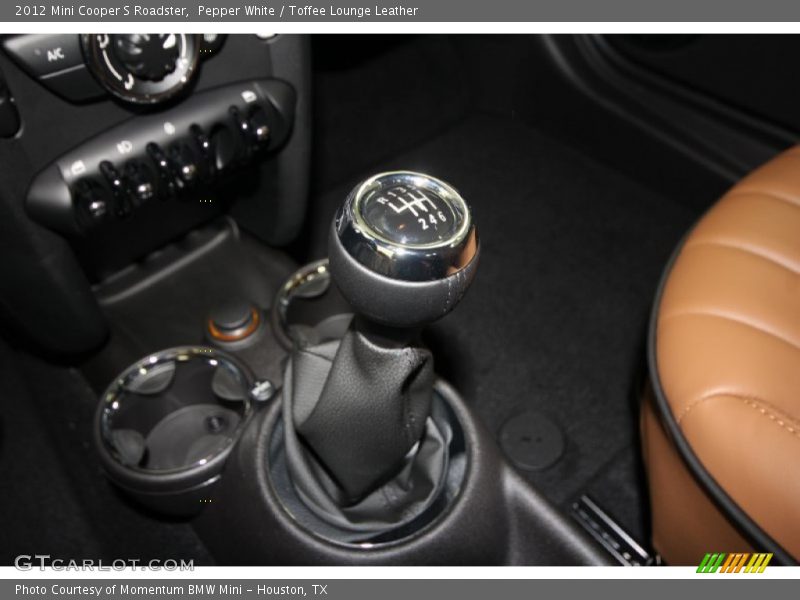  2012 Cooper S Roadster 6 Speed Manual Shifter