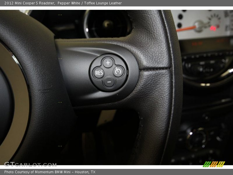 Pepper White / Toffee Lounge Leather 2012 Mini Cooper S Roadster