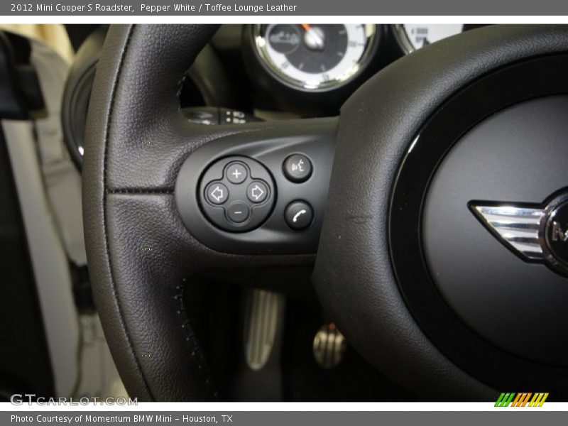 Pepper White / Toffee Lounge Leather 2012 Mini Cooper S Roadster