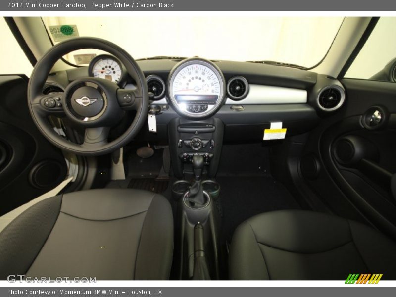 Pepper White / Carbon Black 2012 Mini Cooper Hardtop