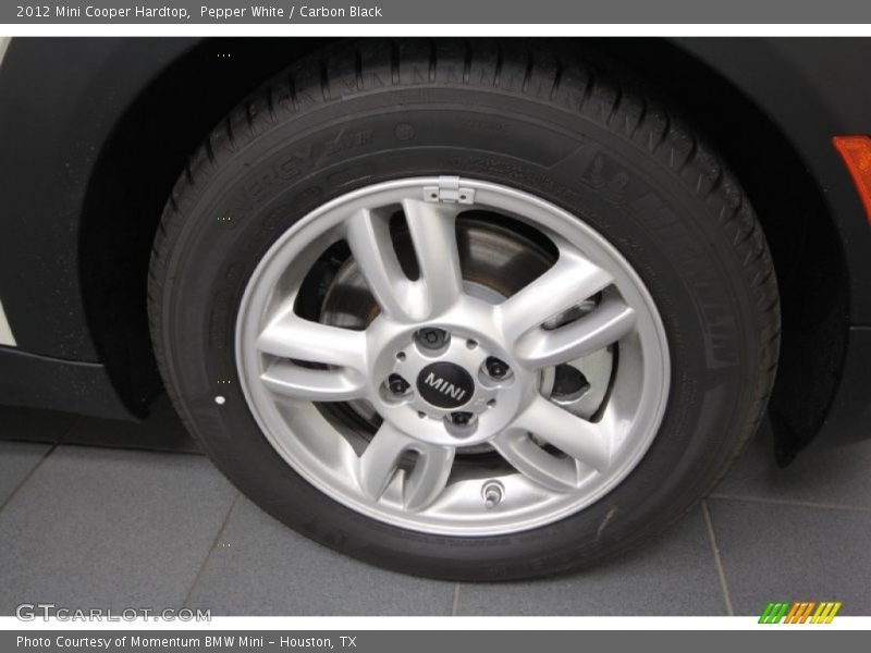 Pepper White / Carbon Black 2012 Mini Cooper Hardtop