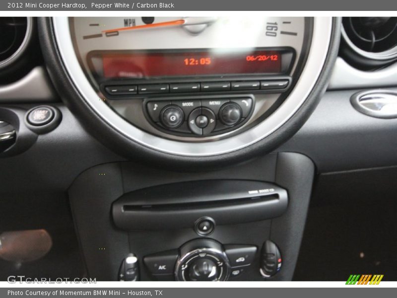 Pepper White / Carbon Black 2012 Mini Cooper Hardtop
