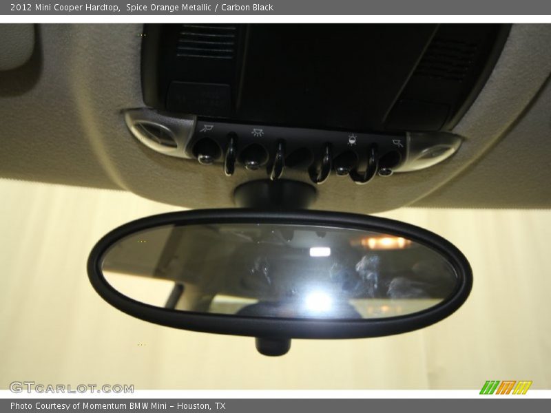 Spice Orange Metallic / Carbon Black 2012 Mini Cooper Hardtop