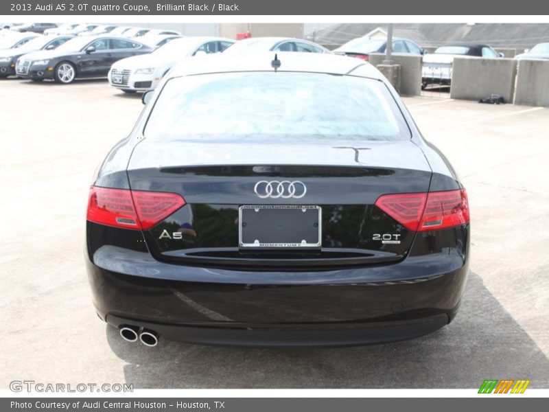 Brilliant Black / Black 2013 Audi A5 2.0T quattro Coupe