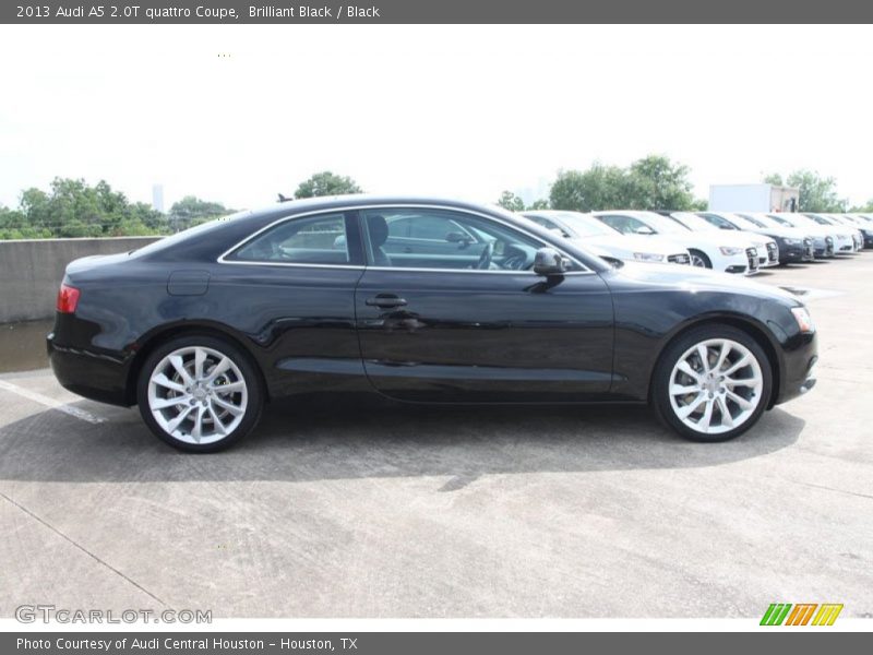 Brilliant Black / Black 2013 Audi A5 2.0T quattro Coupe