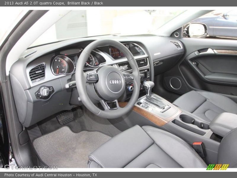 Black Interior - 2013 A5 2.0T quattro Coupe 