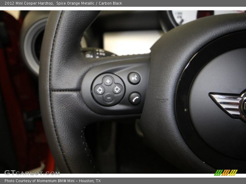 Spice Orange Metallic / Carbon Black 2012 Mini Cooper Hardtop