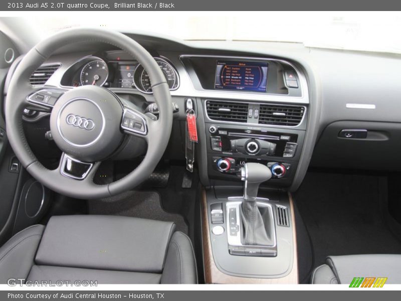 Brilliant Black / Black 2013 Audi A5 2.0T quattro Coupe