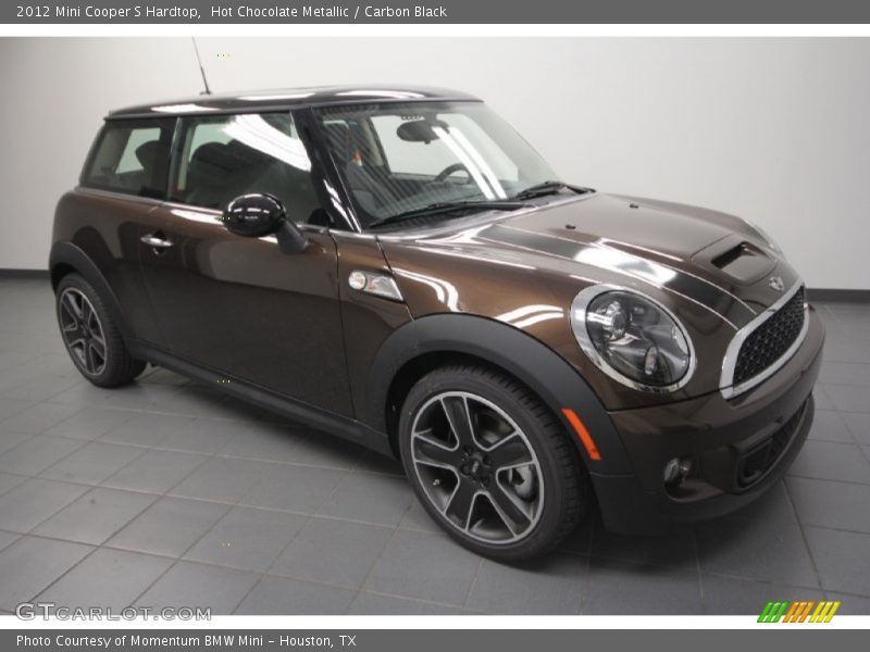 Hot Chocolate Metallic / Carbon Black 2012 Mini Cooper S Hardtop