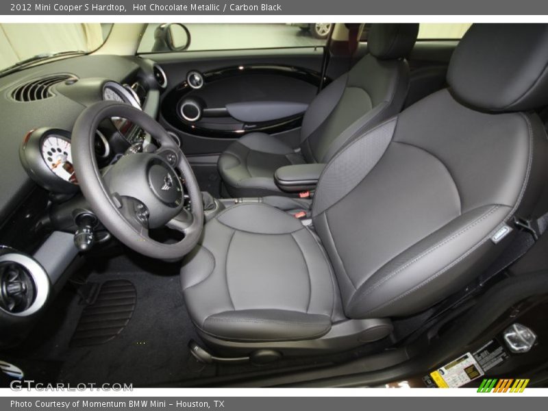 Hot Chocolate Metallic / Carbon Black 2012 Mini Cooper S Hardtop