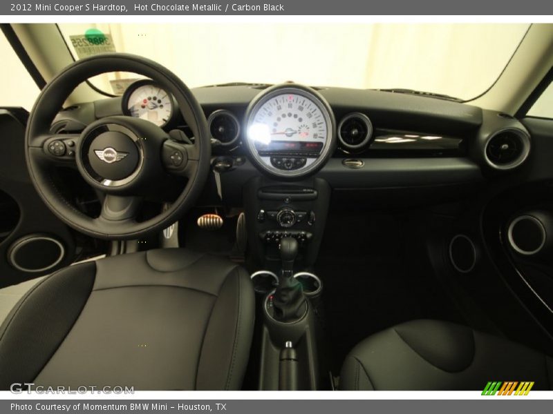 Hot Chocolate Metallic / Carbon Black 2012 Mini Cooper S Hardtop