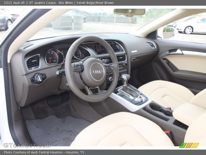 Velvet Beige/Moor Brown Interior - 2013 A5 2.0T quattro Coupe 