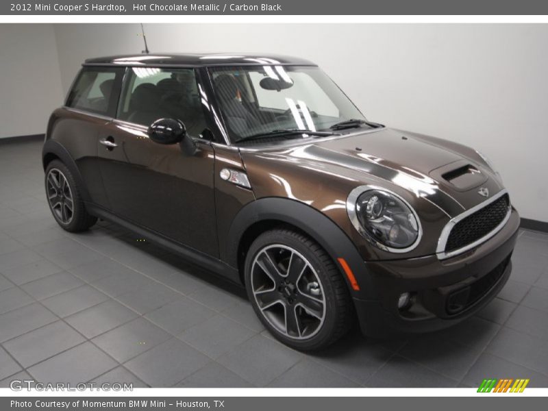 Hot Chocolate Metallic / Carbon Black 2012 Mini Cooper S Hardtop
