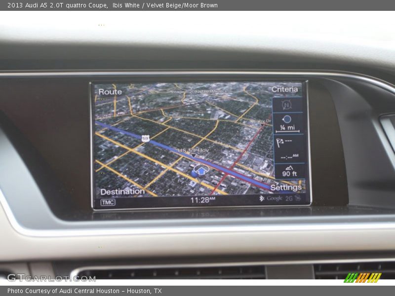 Navigation of 2013 A5 2.0T quattro Coupe