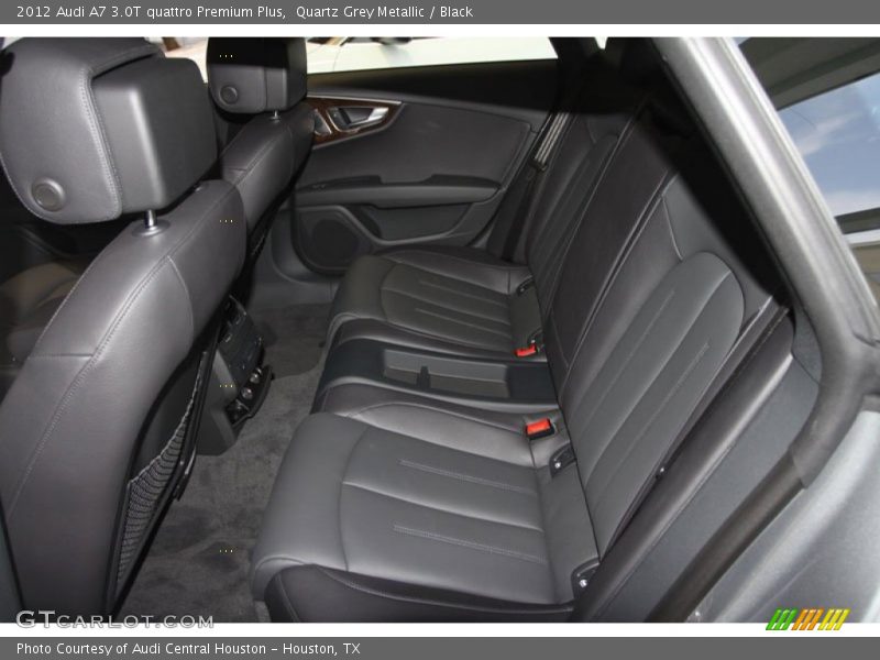 Quartz Grey Metallic / Black 2012 Audi A7 3.0T quattro Premium Plus