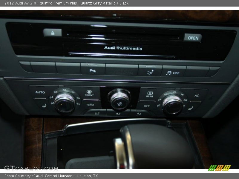 Quartz Grey Metallic / Black 2012 Audi A7 3.0T quattro Premium Plus