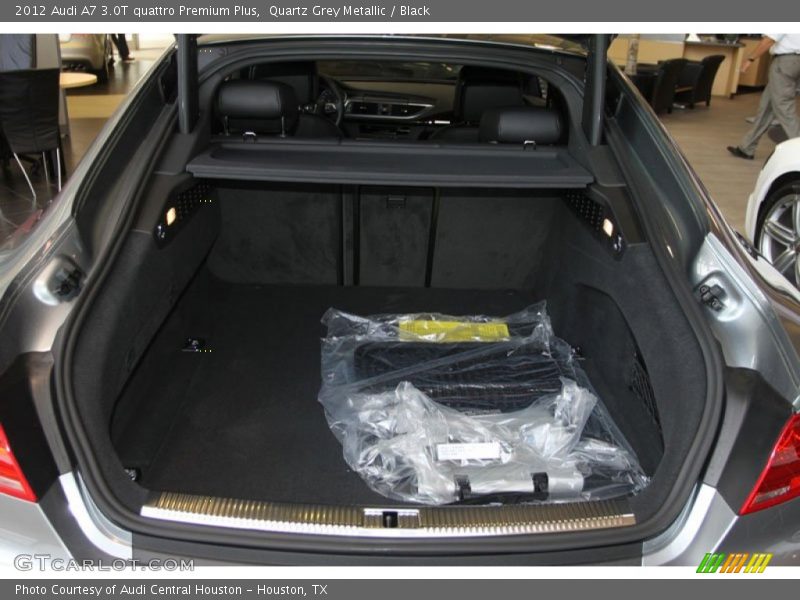 Quartz Grey Metallic / Black 2012 Audi A7 3.0T quattro Premium Plus