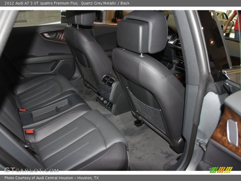 Quartz Grey Metallic / Black 2012 Audi A7 3.0T quattro Premium Plus